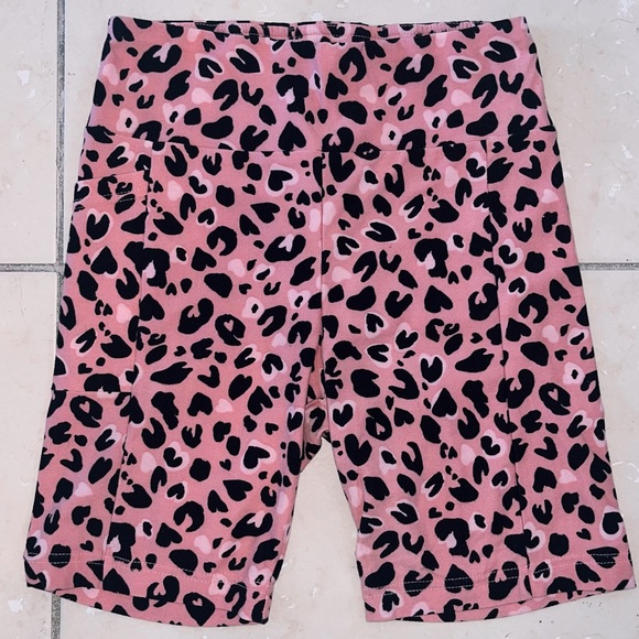 Leopard Bike Shorts - Picture 1 of 3
